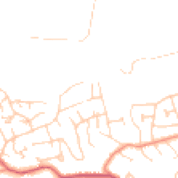 Daytime road noise heatmap for S6 6AX