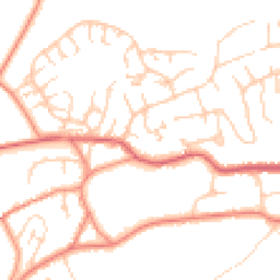 Daytime road noise heatmap for S6 6BJ