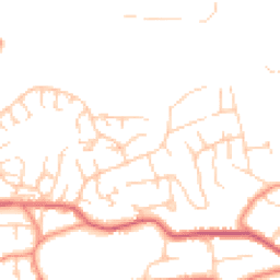 Daytime road noise heatmap for S6 6EP