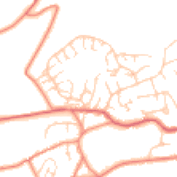 Daytime road noise heatmap for S6 6FQ