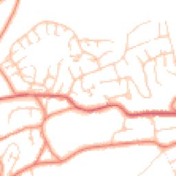 Daytime road noise heatmap for S6 6GG