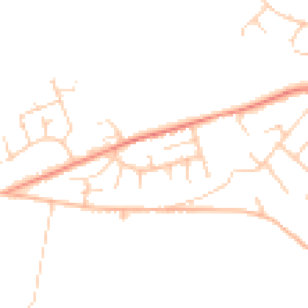 Daytime road noise heatmap for S6 6QB