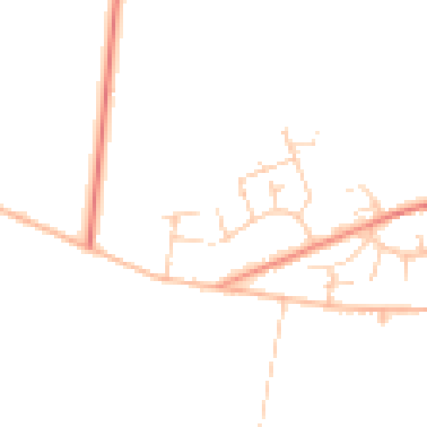 Daytime road noise heatmap for S6 6RB