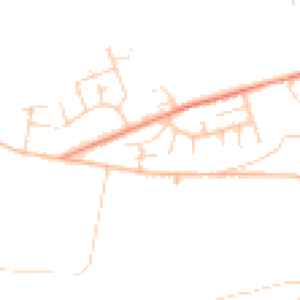 Daytime road noise heatmap for S6 6RE
