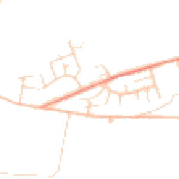 Daytime road noise heatmap for S6 6SG