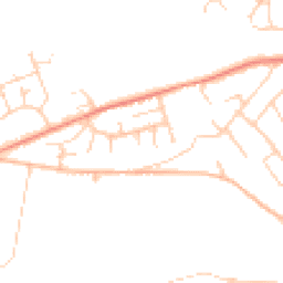 Daytime road noise heatmap for S6 6TD