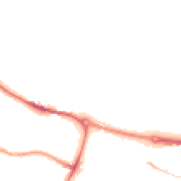 Night-time road noise heatmap for S61 1AD