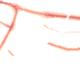 Night-time road noise heatmap for S61 1AE