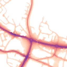 Daytime road noise heatmap for S61 1AF