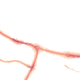 Night-time road noise heatmap for S61 1AF