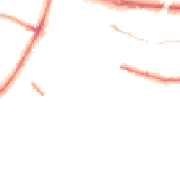 Night-time road noise heatmap for S61 1BG