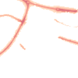 Night-time road noise heatmap for S61 1BN