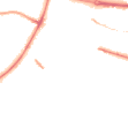 Night-time road noise heatmap for S61 1BP