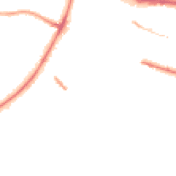 Night-time road noise heatmap for S61 1DE