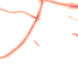 Night-time road noise heatmap for S61 1DT