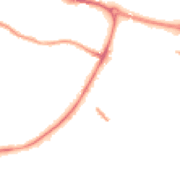 Night-time road noise heatmap for S61 1EA