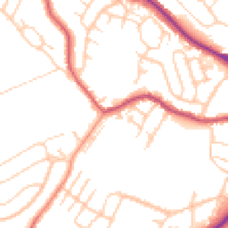 Daytime road noise heatmap for S61 1ED