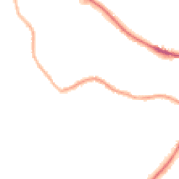 Night-time road noise heatmap for S61 1ES