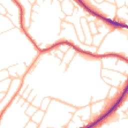 Daytime road noise heatmap for S61 1EX