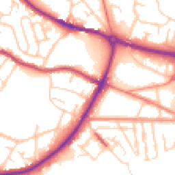 Daytime road noise heatmap for S61 1HJ