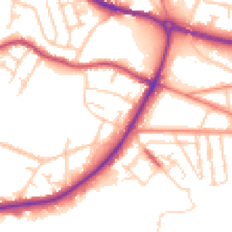 Daytime road noise heatmap for S61 1HU