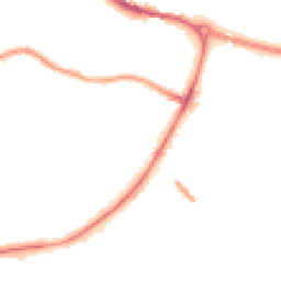 Night-time road noise heatmap for S61 1HU