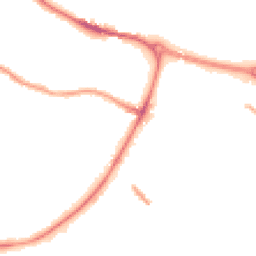 Night-time road noise heatmap for S61 1JE