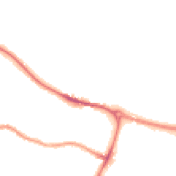 Night-time road noise heatmap for S61 1LE