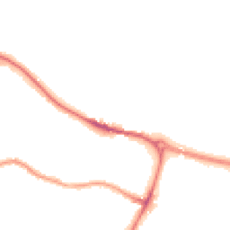 Night-time road noise heatmap for S61 1LN