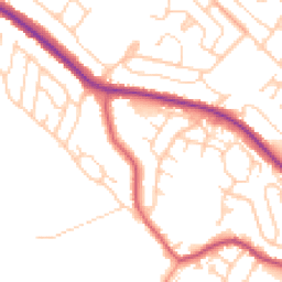 Daytime road noise heatmap for S61 1NX