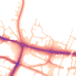 Daytime road noise heatmap for S61 1SG