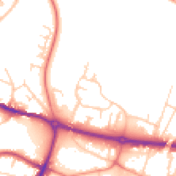 Daytime road noise heatmap for S61 1TJ