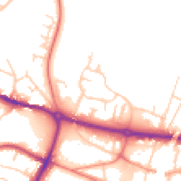 Daytime road noise heatmap for S61 1TN