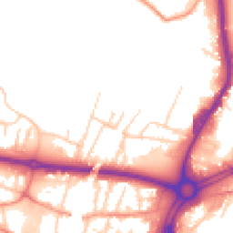 Daytime road noise heatmap for S61 1TS