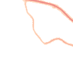 Night-time road noise heatmap for S61 2BH