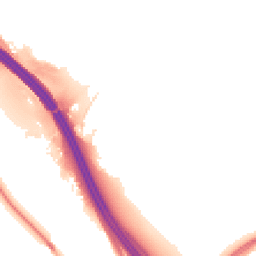 Night-time road noise heatmap for S61 2HQ