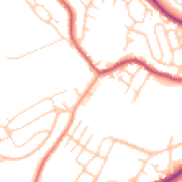 Daytime road noise heatmap for S61 2JB