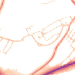 Daytime road noise heatmap for S61 2JH