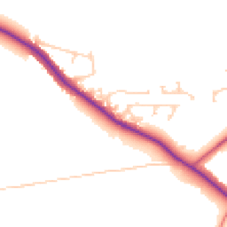 Daytime road noise heatmap for S61 2NZ