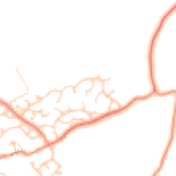 Daytime road noise heatmap for S61 2PE