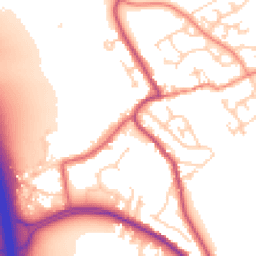 Daytime road noise heatmap for S61 2PQ