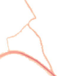 Night-time road noise heatmap for S61 2PY