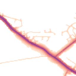 Daytime road noise heatmap for S61 2QY