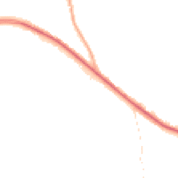 Night-time road noise heatmap for S61 2SF