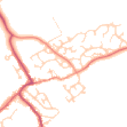 Daytime road noise heatmap for S61 2SL