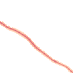 Night-time road noise heatmap for S61 2SU