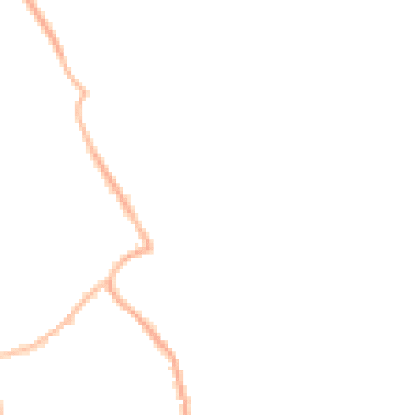 Night-time road noise heatmap for S61 2US