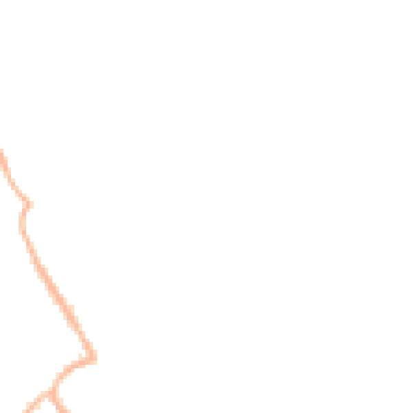 Night-time road noise heatmap for S61 2UU