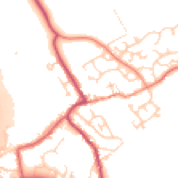 Daytime road noise heatmap for S61 2UX