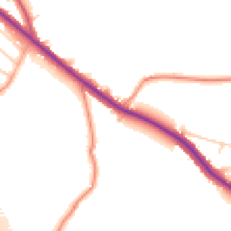 Daytime road noise heatmap for S61 2UZ